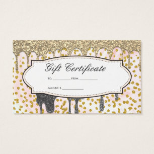 Cartes De Visite Parties scintillant Glamor Beauté