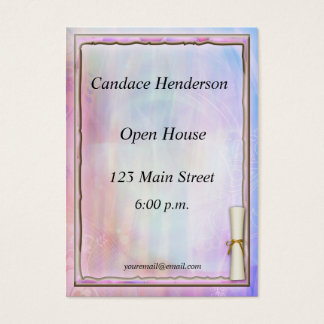Cartes De Visite Pastel Graduation Main-out