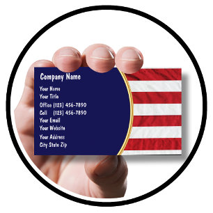 Cartes de visite patriotiques