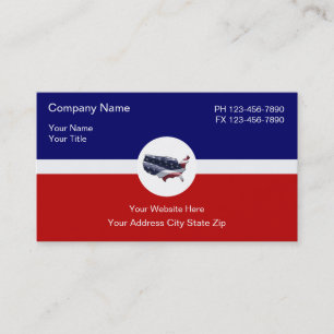 Cartes de visite patriotiques