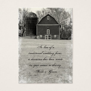 Cartes De Visite Pays Grange Mariage Charité Favoriser