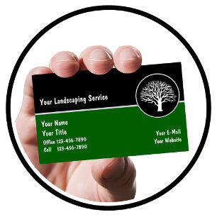 Cartes de visite paysagers