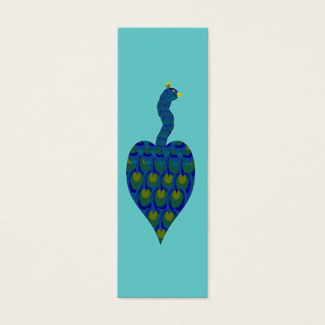 Cartes De Visite Peacock, Mini Signets (Devant)
