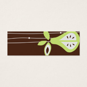 Cartes De Visite Pear For You Hang Tags