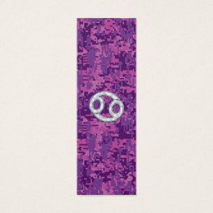 Cartes De Visite Pearle comme cancer Zodiac Connexion Camo numériqu