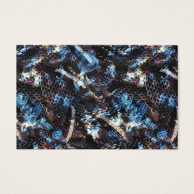 Cartes De Visite Peau de serpent (Devant)