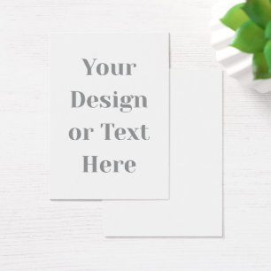 Cartes De Visite Personnalisable Votre conception ou texte ici Pers