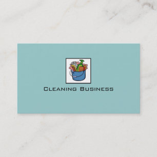Cartes de visite personnalisables bleus simples de