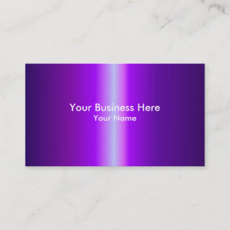 Cartes de visite personnalisables de fondu violet