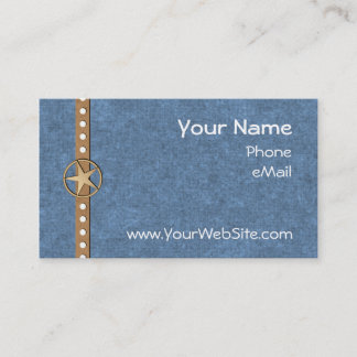 Cartes de visite personnalisables de Lonestar de