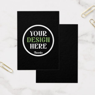 Cartes De Visite personnalisé, unique, élégant et minimaliste bisou
