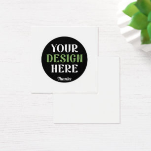 Cartes De Visite personnalisé, unique, élégant et minimaliste bisou