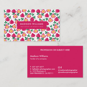 Cartes de visite personnalisées minimalistes éléga