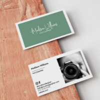 Cartes de visite personnalisées minimalistes éléga