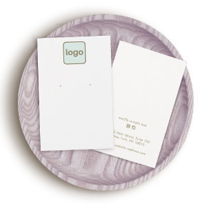 Cartes De Visite Personnaliser Ajouter votre écran d'oreille de log