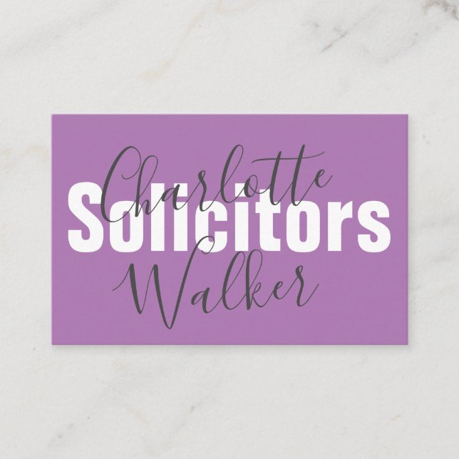 Cartes de visite - Personnaliser Professionnel Lil (Devant)