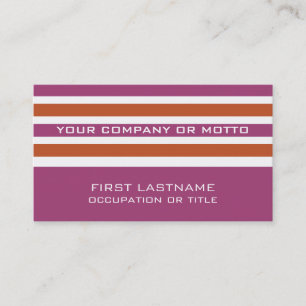 Cartes de visite personnalisés Motif