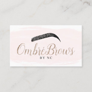 Cartes de visite personnalisés Ombre Brows
