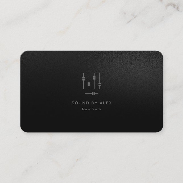 Cartes de visite personnalisés pour l'ingénieur au (Devant)