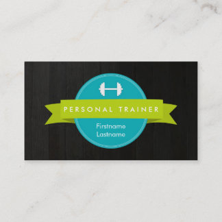 Cartes de visite personnels à la mode de forme