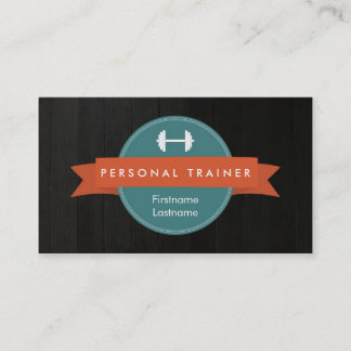 Cartes de visite personnels à la mode de forme