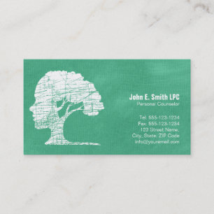 Cartes de visite personnels de conseiller de