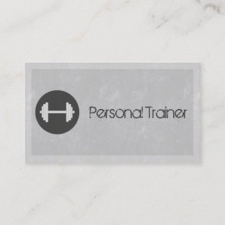 Cartes de visite personnels de forme physique