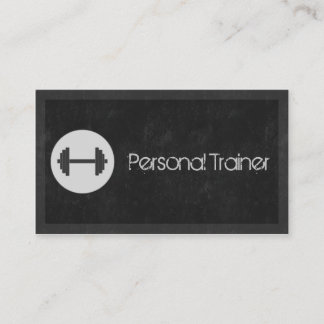 Cartes de visite personnels de forme physique