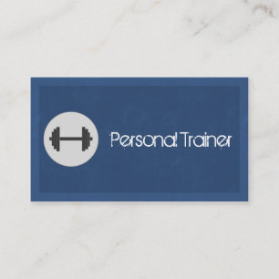 Cartes de visite personnels de forme physique