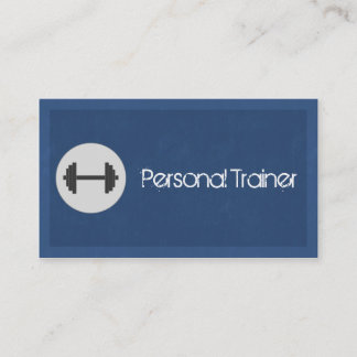 Cartes de visite personnels de forme physique