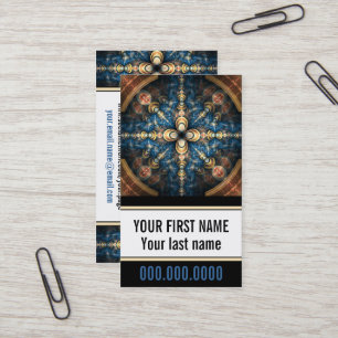 Cartes de visite personnels portaiux