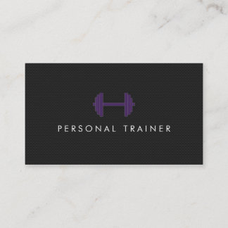 Cartes de visite personnels simples de forme