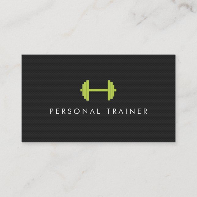 Cartes de visite personnels simples de forme (Devant)