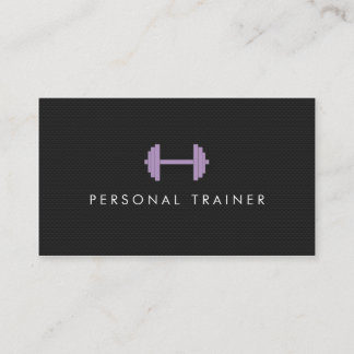 Cartes de visite personnels simples de forme