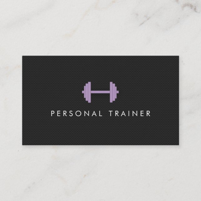 Cartes de visite personnels simples de forme (Devant)