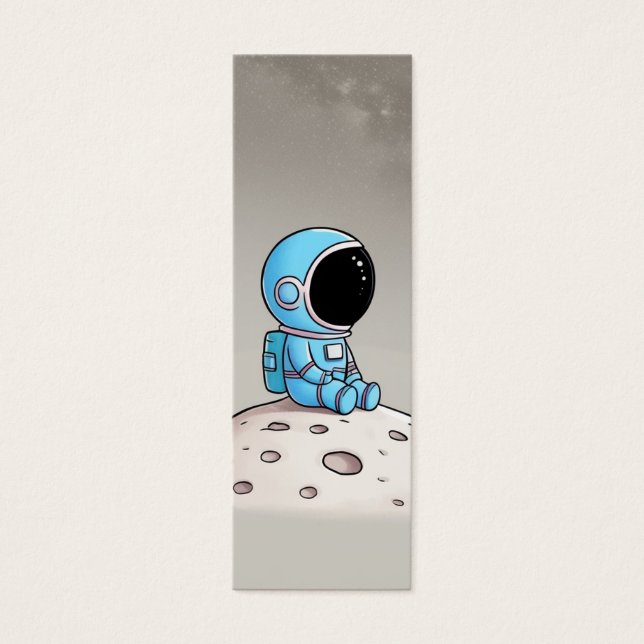 Cartes De Visite Petit Signet astronaute (Devant)