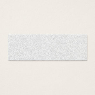 Cartes De Visite Photo de cuir blanc.