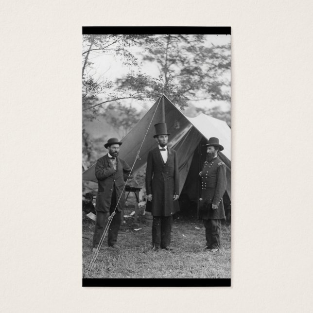 Cartes De Visite Photo de guerre civile vers 1862 (Devant)