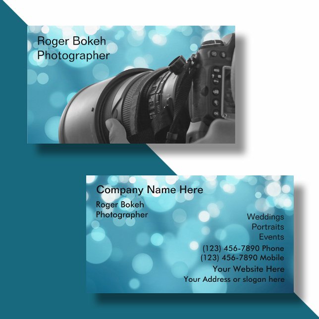 Cartes de visite photographique (Créateur téléchargé)