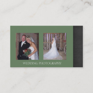 Cartes de visite photographiques mariage
