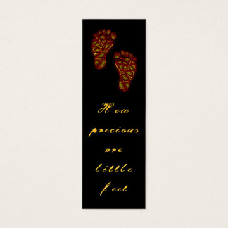 Cartes De Visite Pieds Tribaux Precious Pieds Mini Signets -