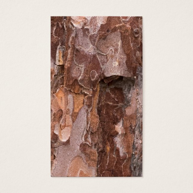Cartes De Visite Pine tree bark (Devant)