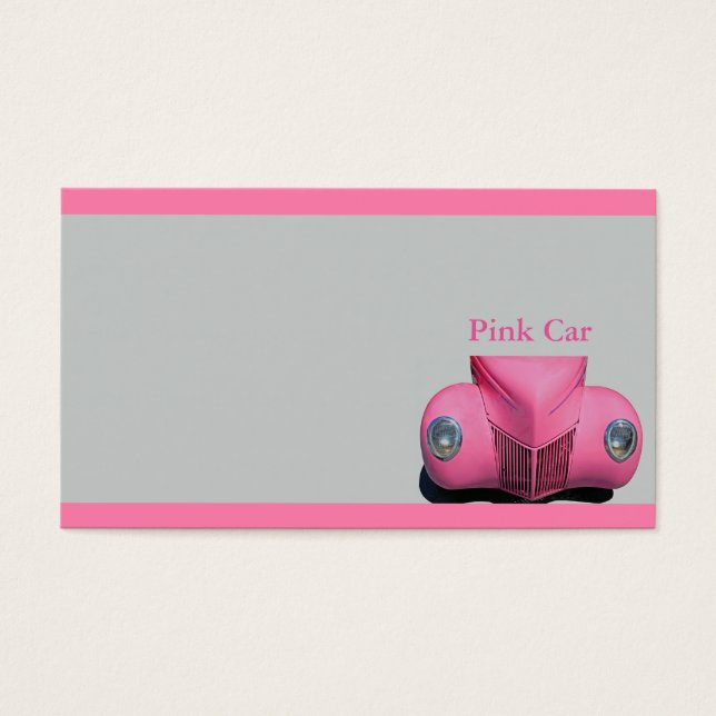 Cartes De Visite Pink (Devant)