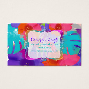 Cartes De Visite PixDezines bali kai/aquarelle affecte