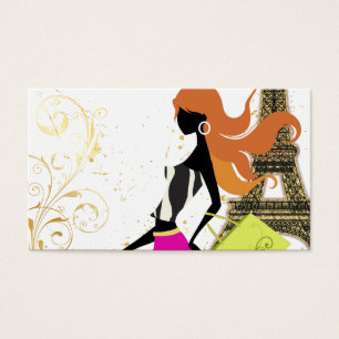 Cartes De Visite PixDezines couleur arrière - plan/acheteur personn