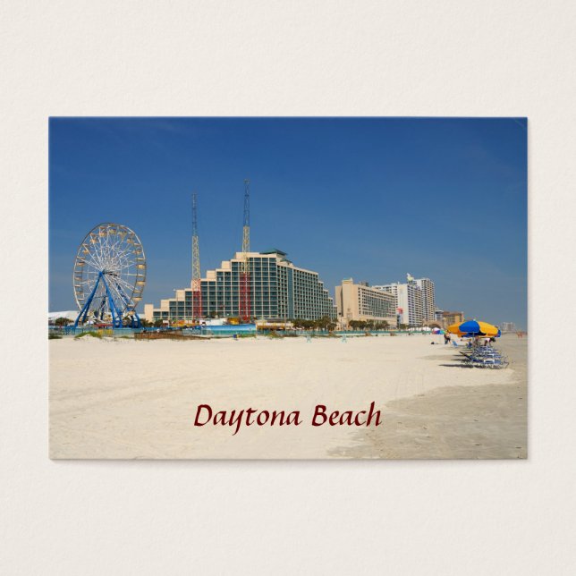 Cartes De Visite plage de daytona floride usa (Devant)