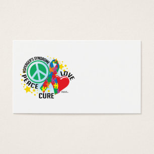 Cartes De Visite PLC de syndrome d'Asperger