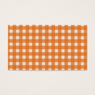 Cartes De Visite plis pays couleur orange