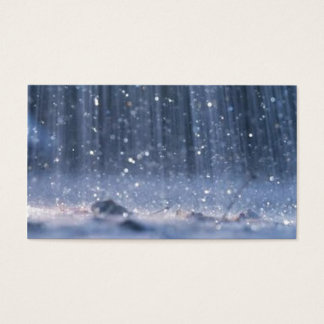 Cartes De Visite Pluie