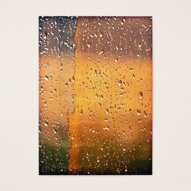Cartes De Visite Pluie (Devant)